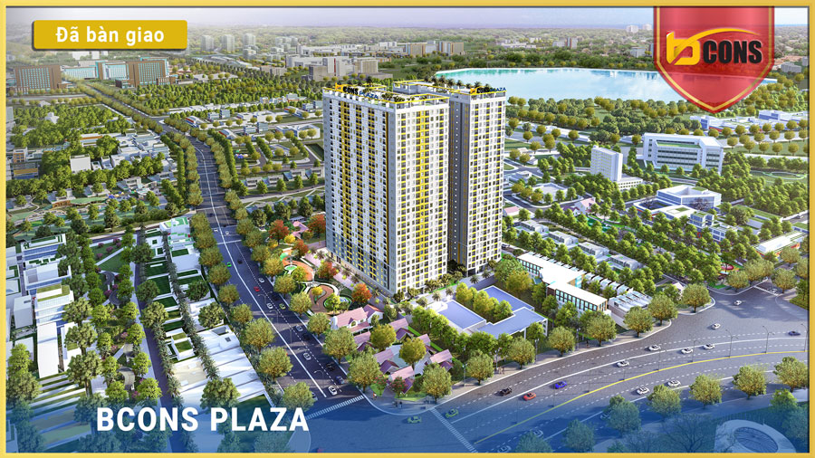 Bcons plaza hinh dai dien