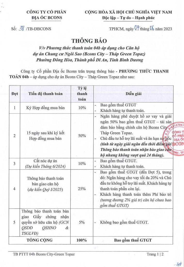 Bcons City Tháp Green Topaz 99 phuong thuc thanh toan 4b trang 1 bcons green topaz rotated