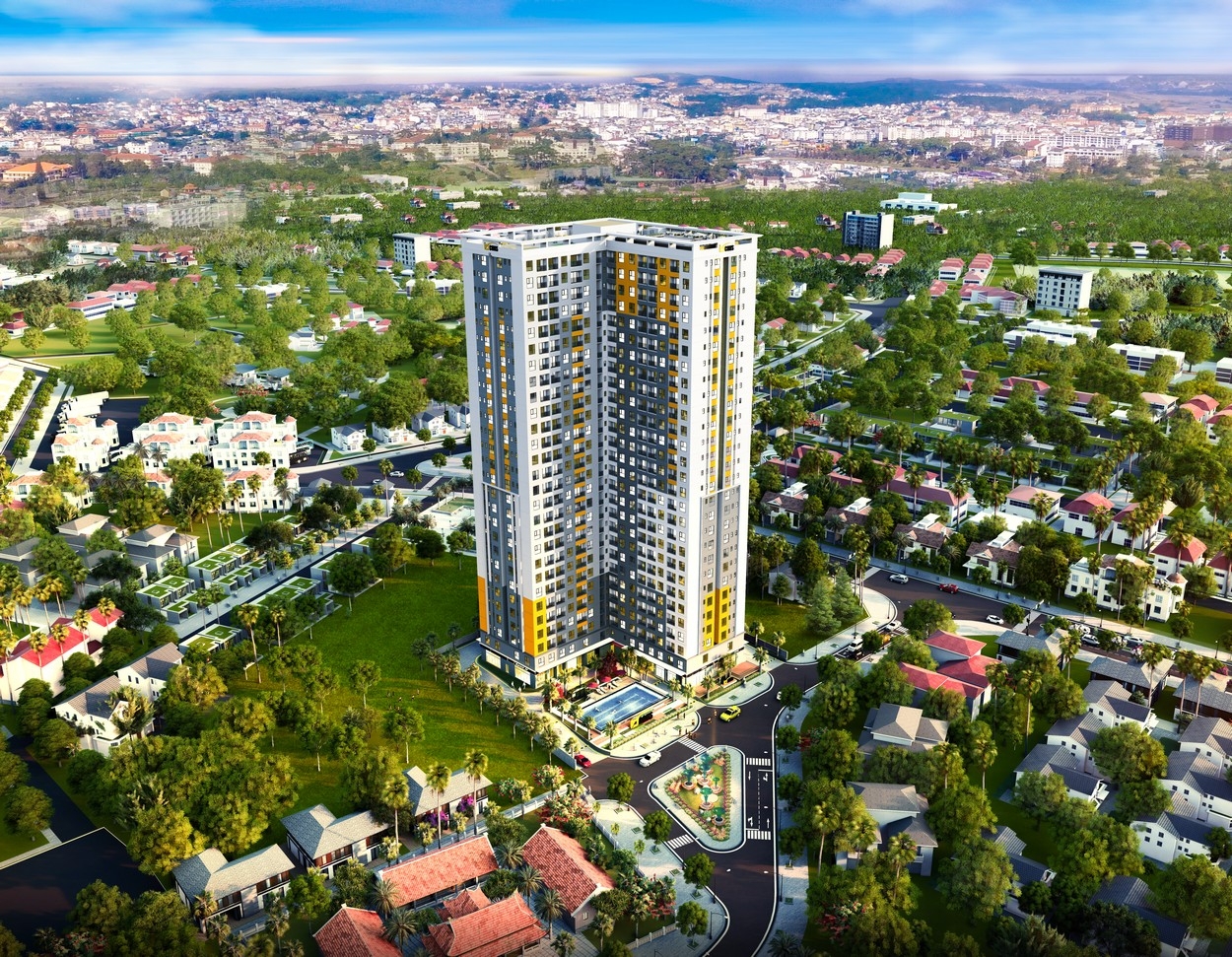 Bcons Sala Binh Duong 1 Bcons.net .vn Phối cảnh dự án căn hộ Bcons Sala Dĩ An