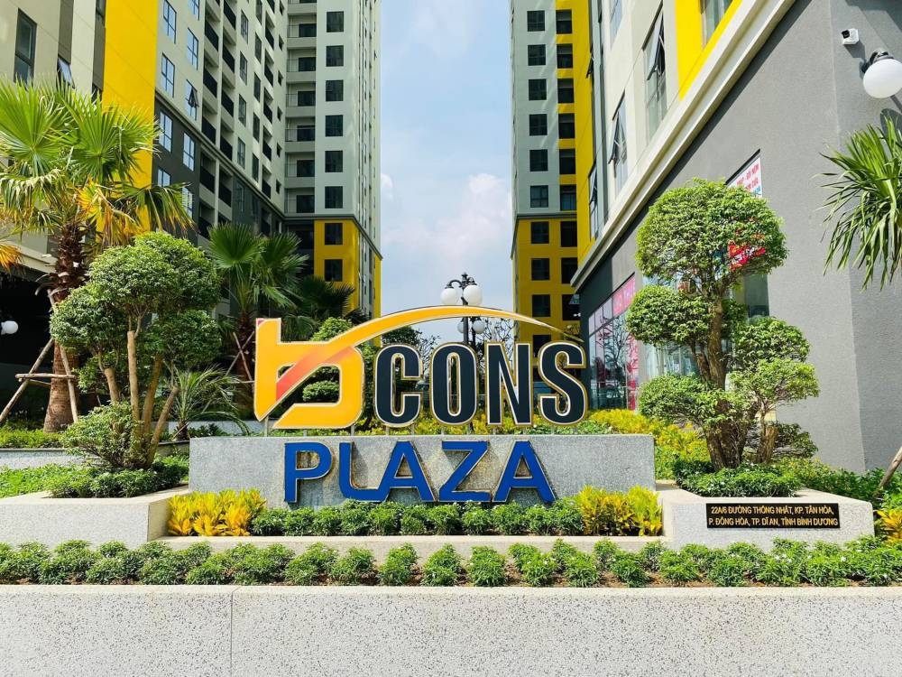 Bcons Plaza Bcons.net .vn Phối cảnh tổng thể dự án căn hộ chung cư Bcons Plaza Dĩ An Bình Dương
