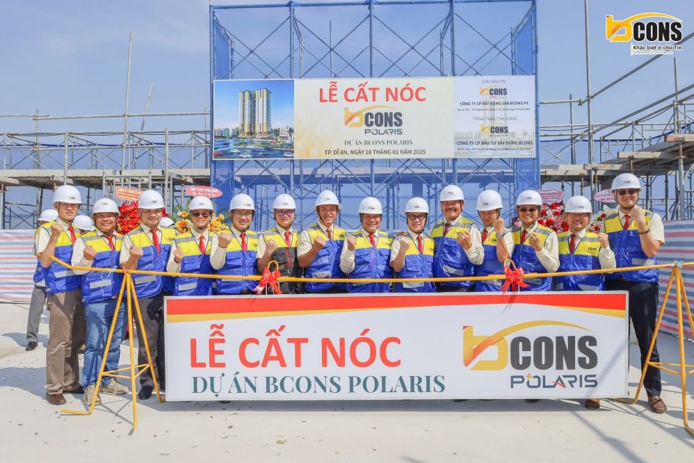 Cat Noc Bcons Polaris 3 Tiến độ xây dựng Bcons Polaris 1