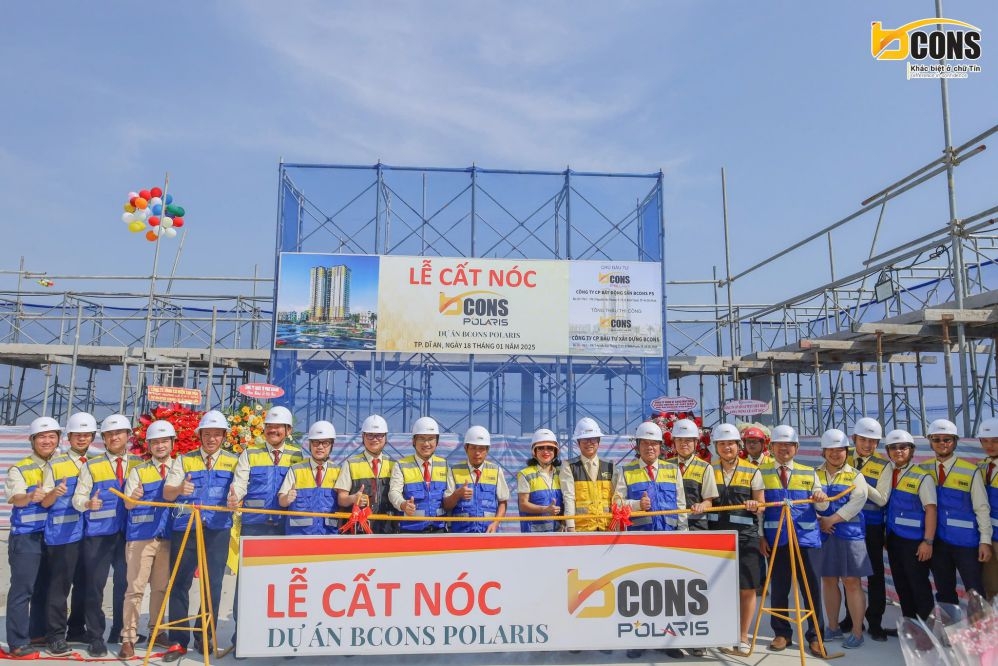 Cat Noc Bcons Polaris 4 Tiến độ xây dựng Bcons Polaris 2